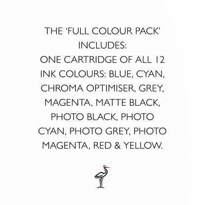 Compatible PFI-1700 Yellow Ink Cartridge for Canon PRO-2000, PRO-4000, PRO-6000 (700ml) - Full Colour Pack - Crane Inks compatible ink
