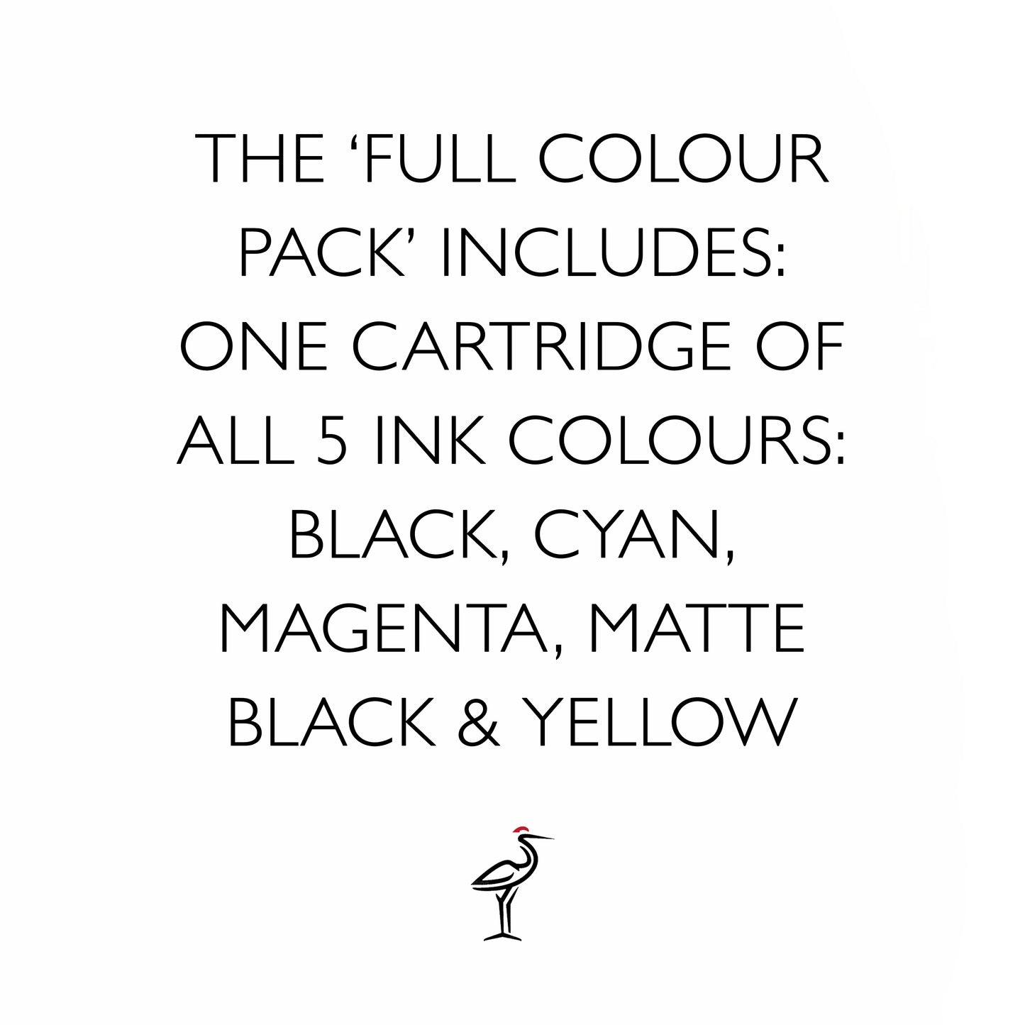 Compatible PFI-320 Matte Black Ink Cartridge for Canon TM-200, TM-300, GP-200, GP-300 (300ml) - Full Colour Pack - Crane Inks compatible ink