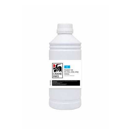 Compatible PFI-1700, PFI-2700, PFI-3700 Bulk Ink Bottle for Canon imagePROGRAF (1000ml, 7 colours) - Grey - Crane Inks compatible ink