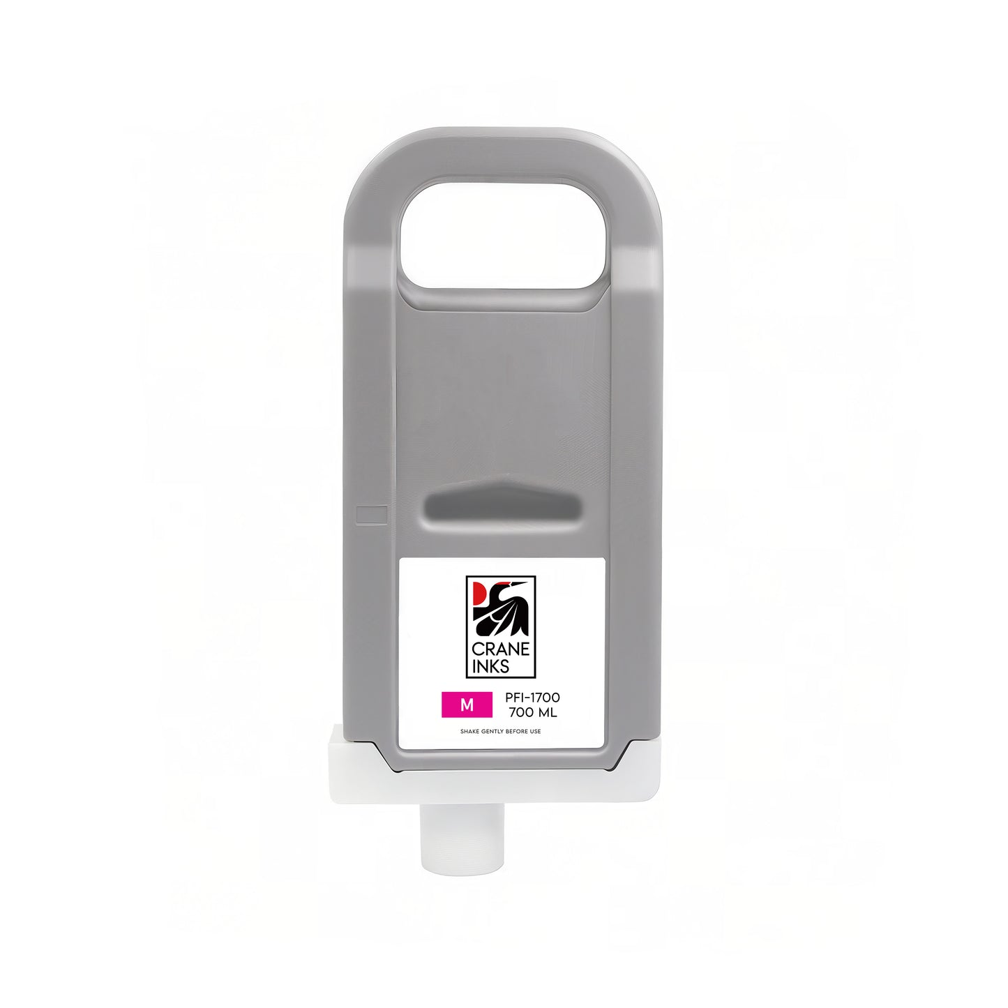 Compatible PFI-1700 Yellow Ink Cartridge for Canon PRO-2000, PRO-4000, PRO-6000 (700ml) - Magenta - Crane Inks compatible ink