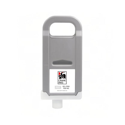 Compatible PFI-1700 Yellow Ink Cartridge for Canon PRO-2000, PRO-4000, PRO-6000 (700ml) - Photo Grey - Crane Inks compatible ink
